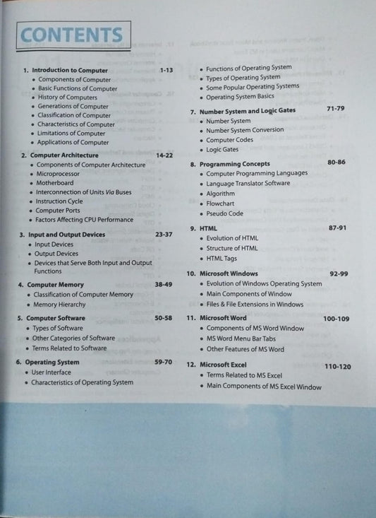 Arihant Computer Awareness Revised Edition 2025 (English Medium)