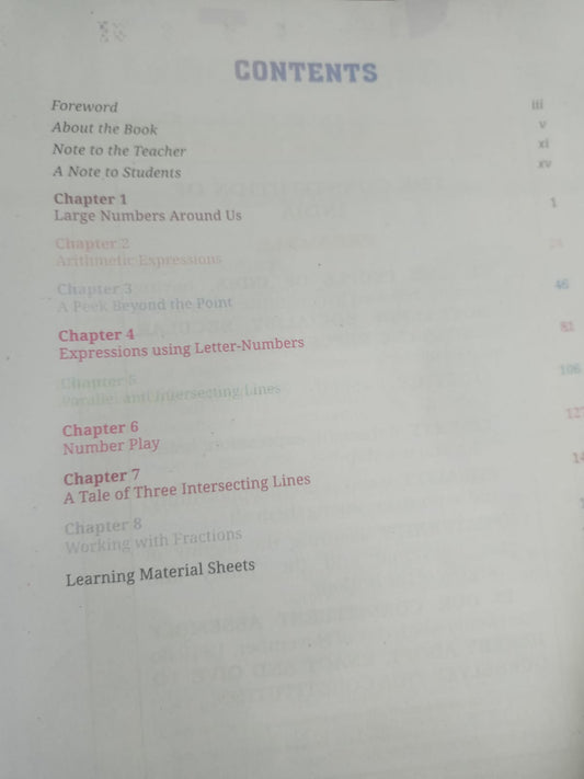 NCERT Ganita Prakash – Textbook of Mathematics for Class 7 (English Medium)
