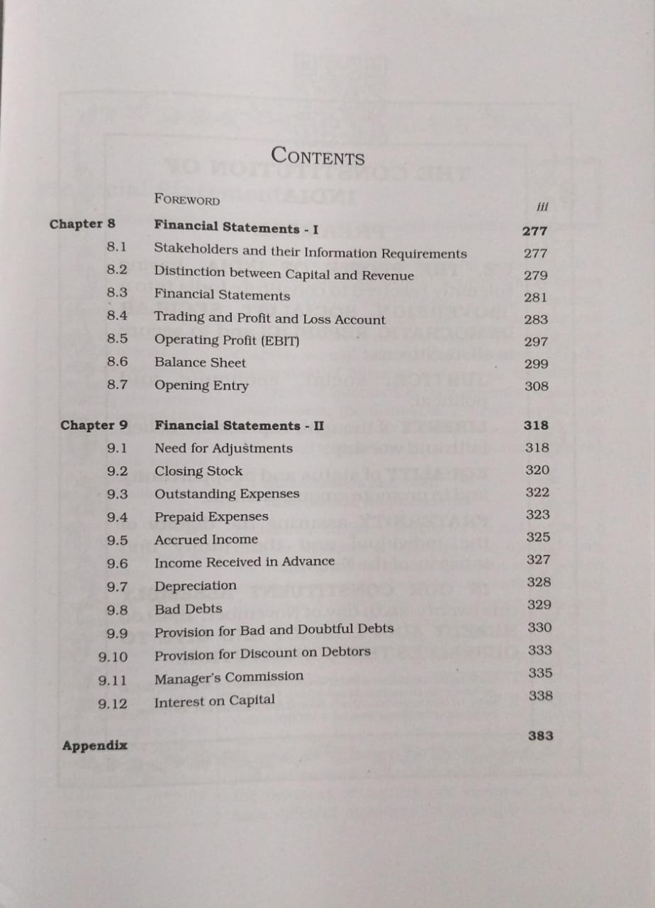 NCERT Financial Accountancy Part 2 – Class 11 (English Medium)