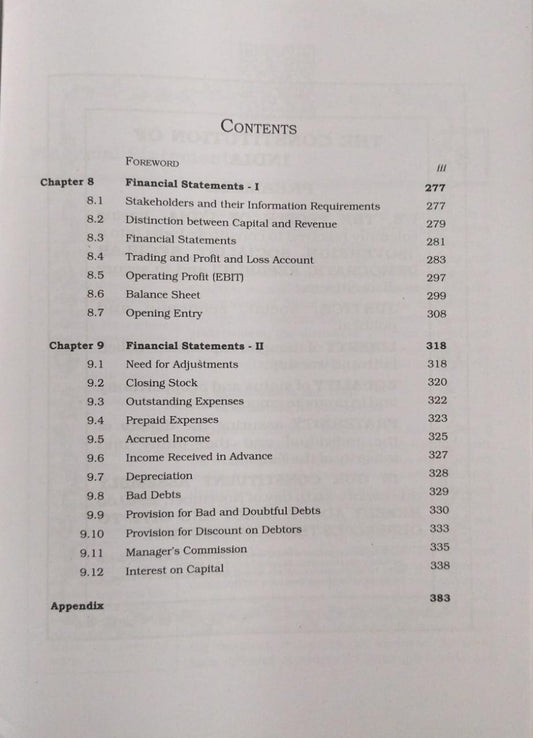 NCERT Financial Accountancy Part 2 – Class 11 (English Medium)