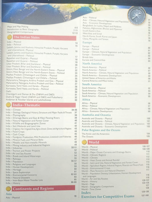 Oxford Student Atlas for India – 7th Edition (2026) English Medium