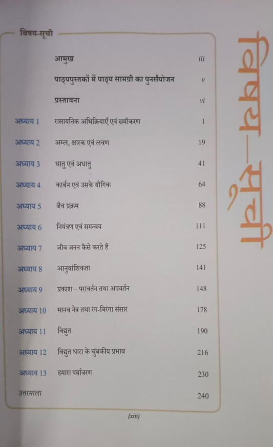 MP Board Class 10 Vigyan (Science) Textbook (Hindi Medium)