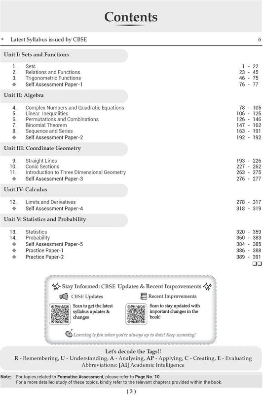 Oswaal Class 11 Mathematics CBSE Question Bank Chapter-wise & Topic-wise Edition 2027 (English Medium)