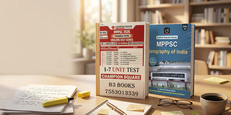 MPPSC Prelims 2026 Booklist: Subject-Wise Best Books