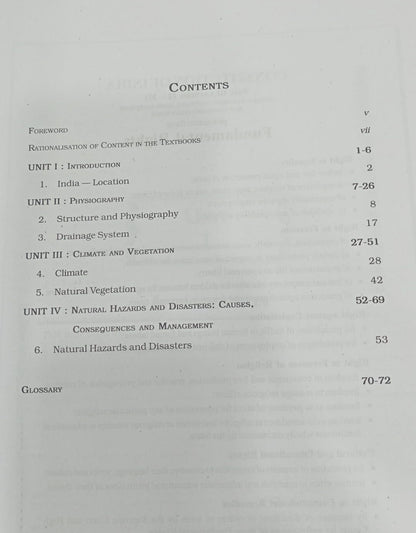 NCERT India: Physical Environment – Class 11th (English Medium)