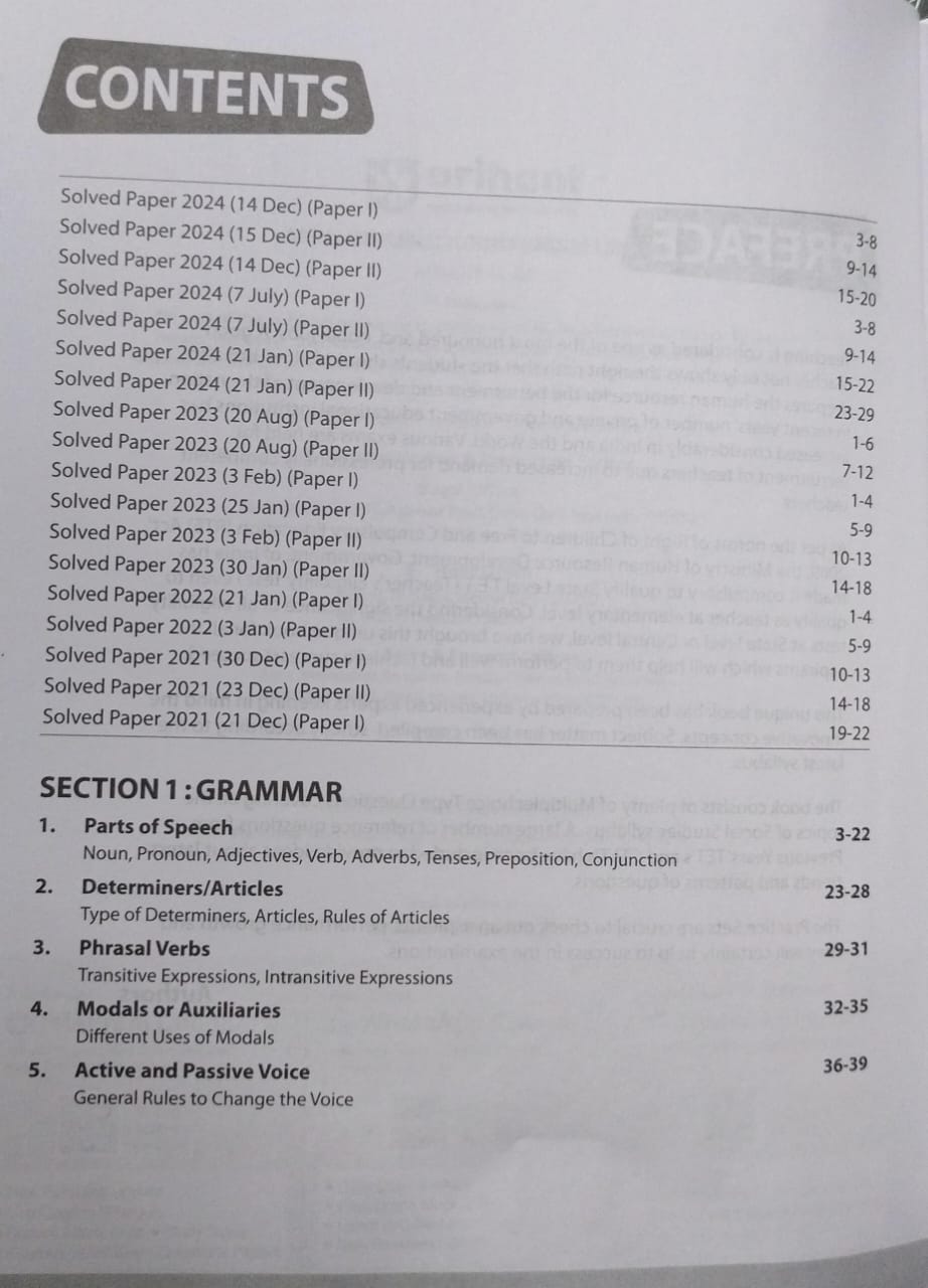 Arihant Publication English Language & Pedagogy CTET & TETs Class 1-5 & 6-8 [English]