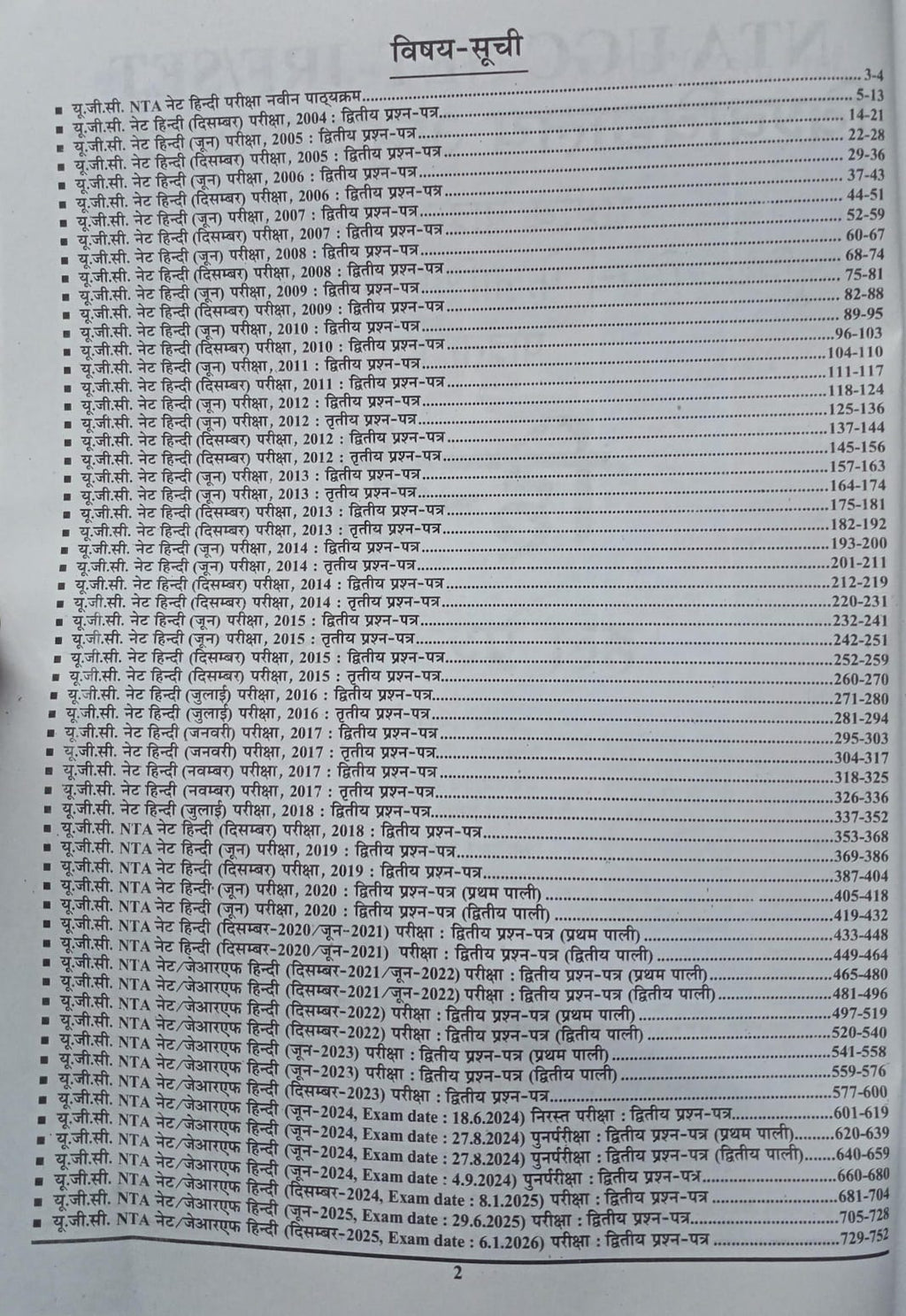 Youth UGC NET JRF Hindi Solved Papers (Hindi Medium)