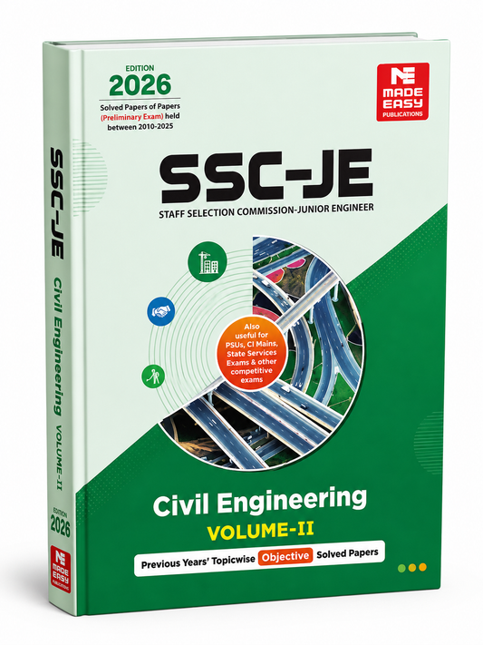 Made Easy SSC JE Civil Engineering Volume 2 (2026 Edition) (English Medium)