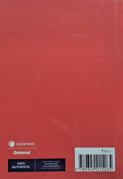 Universal LexisNexis The Constitution of India by P. M. Bakshi (Poket Size) 20th Edition | English Medium