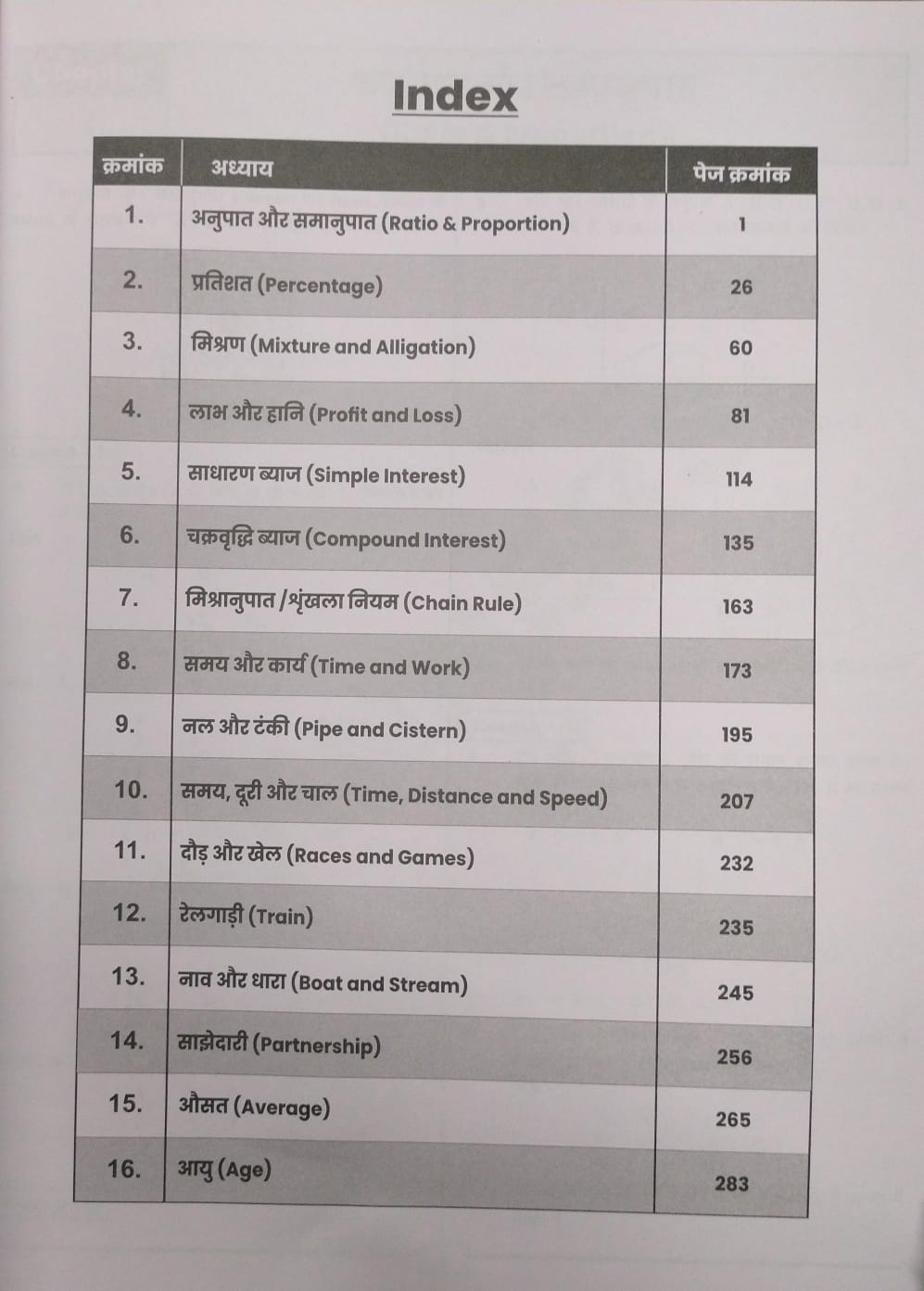 Winners Publication Arithmetic (ankganit) Hindi Medium