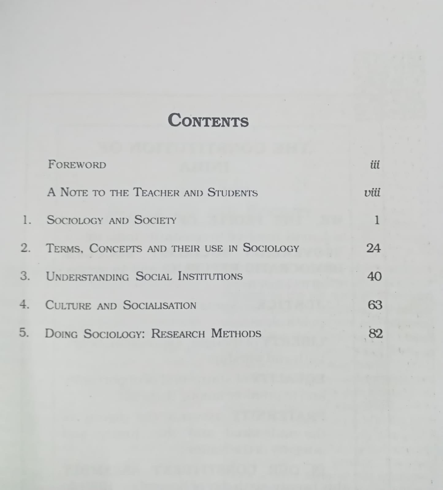 NCERT Introducing Sociology (Class 11th) English Medium