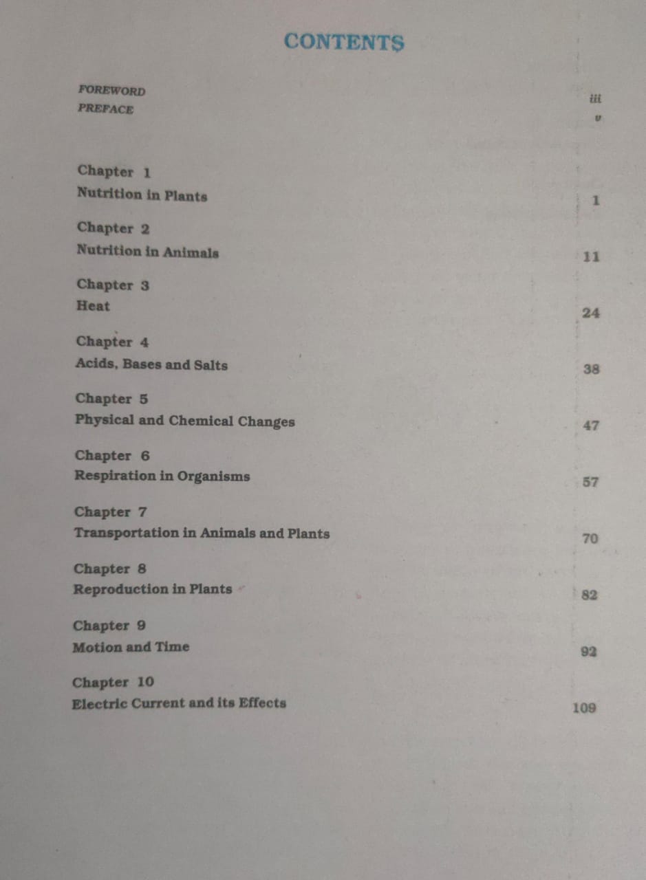 NCERT Class 7 Science (english Medium)