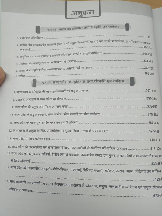 DRISHTI MPPSC Prelims Practice Set: Bharat evam MP Ka Itihas, Sanskriti evam Sahitya | Hindi Medium