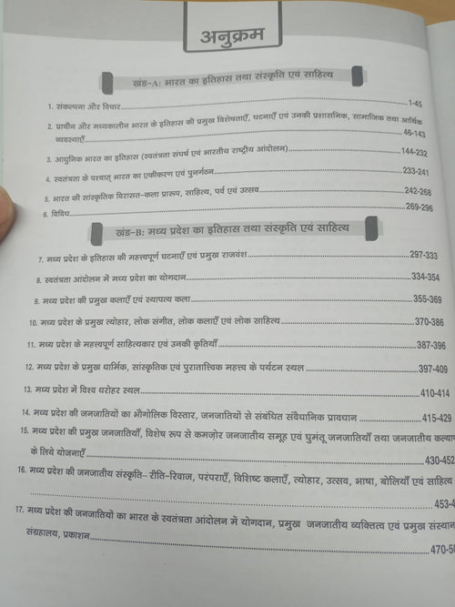 DRISHTI MPPSC Prelims Practice Set: Bharat evam MP Ka Itihas, Sanskriti evam Sahitya | Hindi Medium