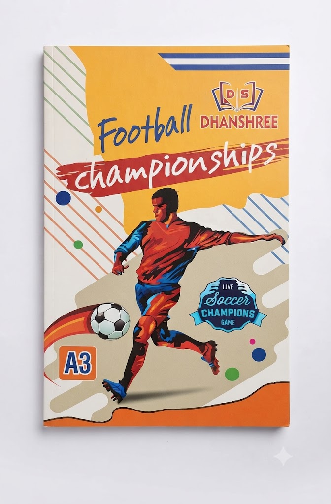 Dhanshree Rough A3 Notebook – 500 Pages (Unruled)