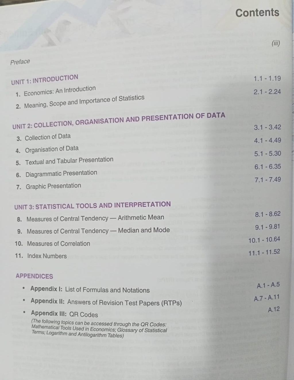Dhanpat Rai Statistics For Economics - Class 11 By Sandeep Garg |2025-26| (English Medium)