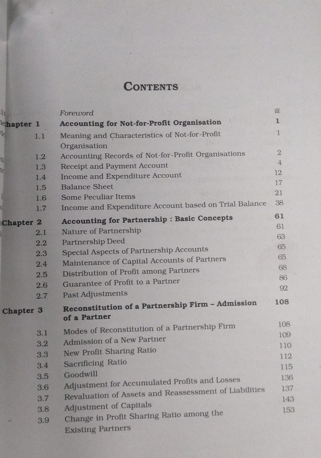 NCERT Accountancy Class 12th | Not-for-Profit Organisation & Partnership Accounts(English Medium)