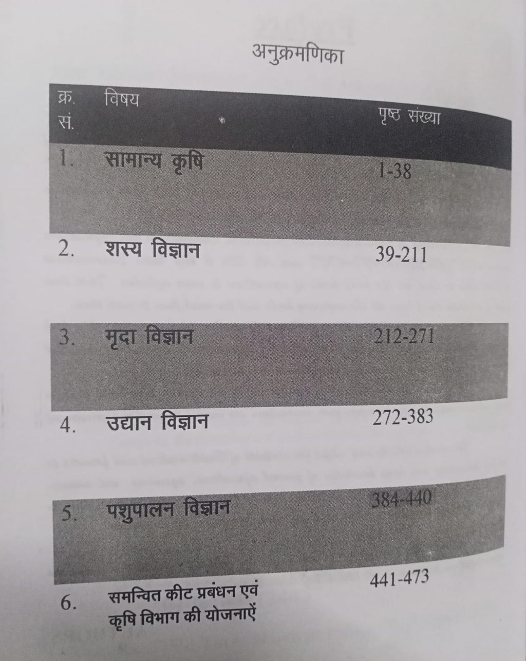 Vishv Bhavan - A Competitive Book of Agriculture (Vol-1) by Dr. N.R.Sunda & A.L.Jaat Hindi Medium