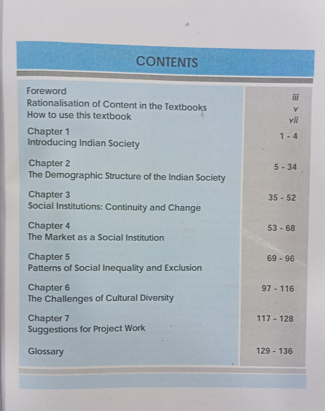 NCERT Indian Society Textbook in Sociology - Class 12th (English Medium)