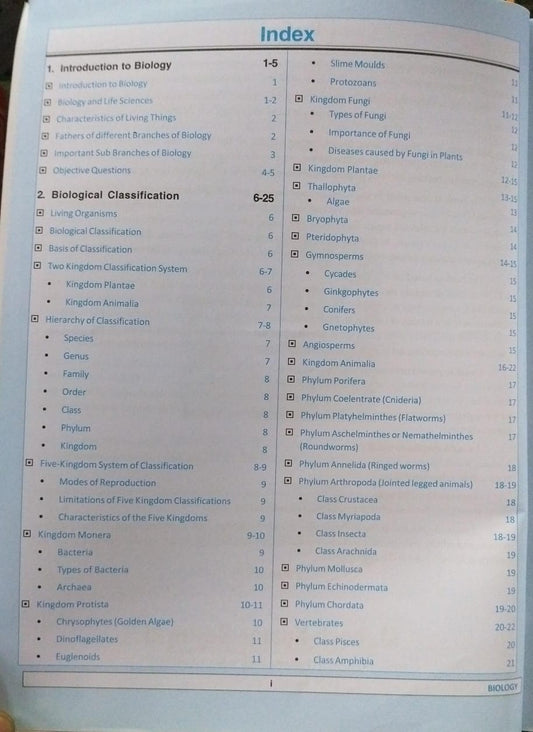 Cosmos Publication NCERT Biology (Class 6th to 12th) [English]