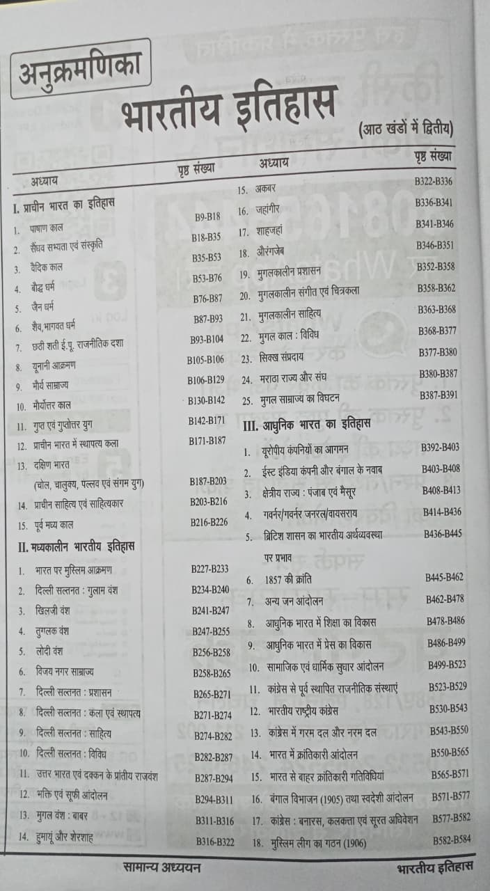 Ghatna Chakra Purvalokan Bharatiya Itihas 2026 (Bhag-2) (Hindi Medium)
