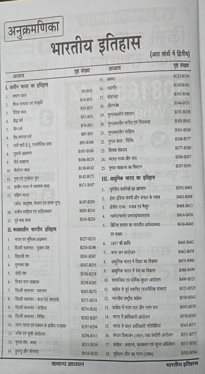 Ghatna Chakra Purvalokan Bharatiya Itihas 2026 (Bhag-2) (Hindi Medium)