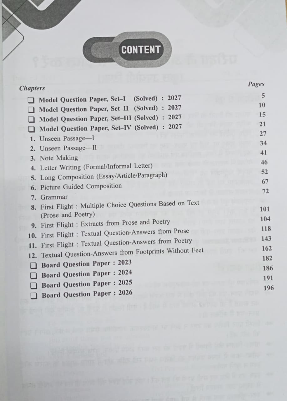 Pariksha Adhyayan English Class For 10 2027 (English Medium)