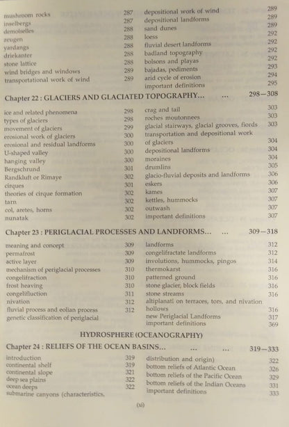 Pravalika Publications Physical Geography by Savindra Singh | English Medium