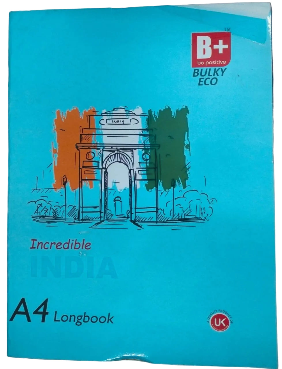 B+ A4 Long Notebook – 212 Pages