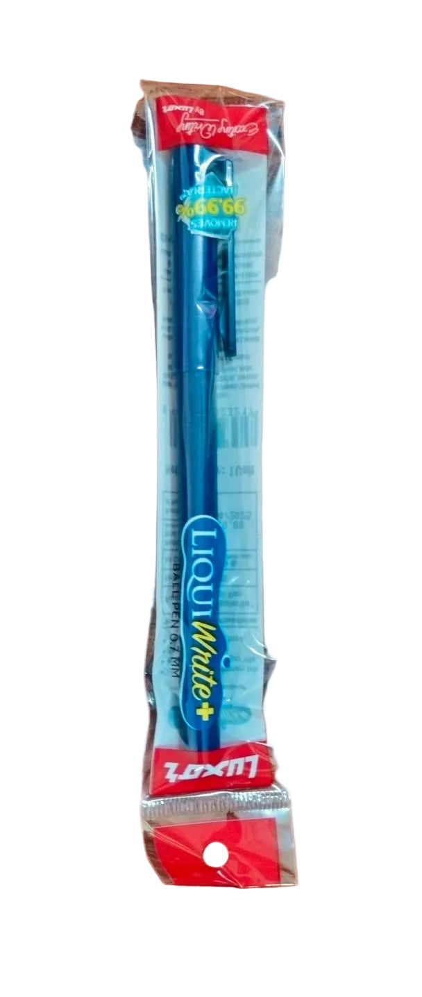 Luxor Liquiwrite Ball Pen – Blue Ink Smooth Writing Pen