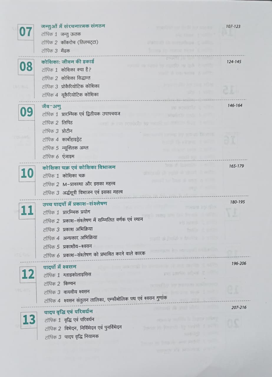 Arihant 39 Years NEET Jeev vigyan Chapterwise Solved Papers 3000+ MCQs (Hindi Medium)