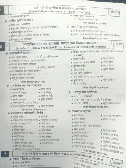 Pariksha Vani - Adhunik Bharat Ka Itihas (8th Edition) Hindi Medium
