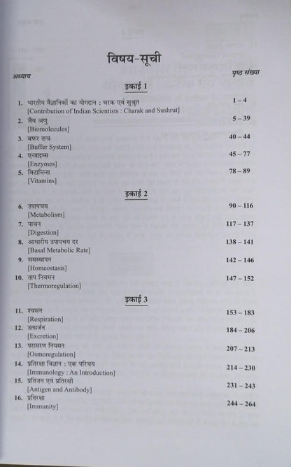 Shivalal Unified – Jantu Vigyan  Paper–2 – B.Sc. 2nd Year[Hindi]