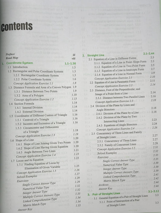 Cengage JEE Advanced Coordinate Geometry by G. Tewani (4rd Edition) [English]