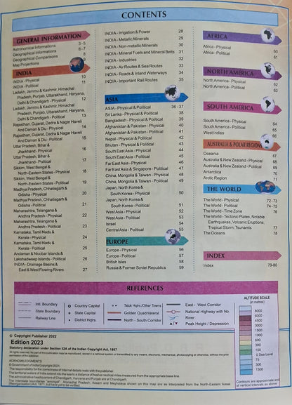 RBD Student Atlas 4th Revised Edition 2025 By Khan Sir (English Medium)