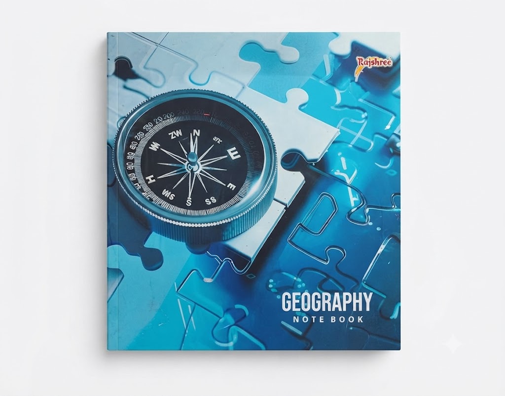 Rajshree Geography Practical Note Book – Student Record Notebook