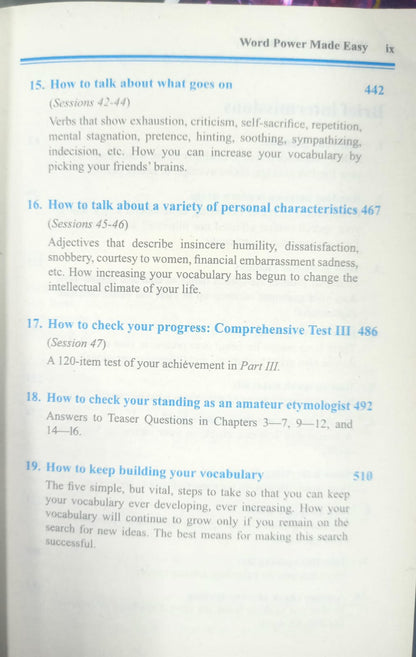 Goyal Publishers - Word Power Made Easy by Norman Lewis  | English Improvement for Competitive Exams