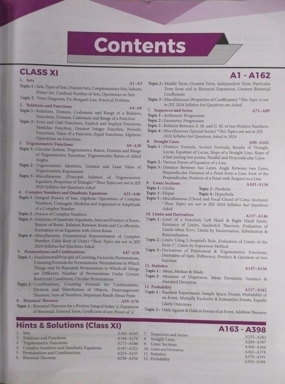 Disha Publication 48 & 24 Years JEE Main Mathematics [English]