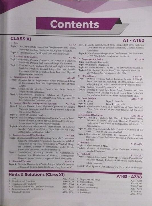 Disha Publication 48 & 24 Years JEE Main Mathematics [English]