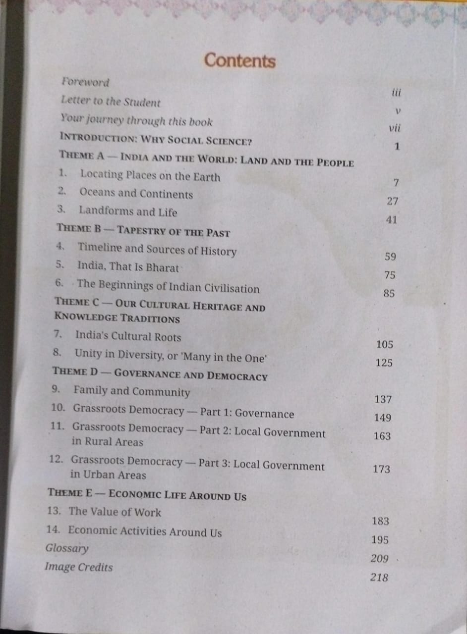 NCERT Class 6 Exploring Society – India and Beyond (English Medium)