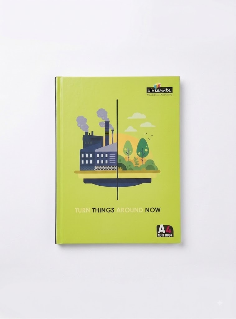 Vijayshri A4 Size Notebook (20.8 × 29.1 cm) – 272 Pages [Single Line]