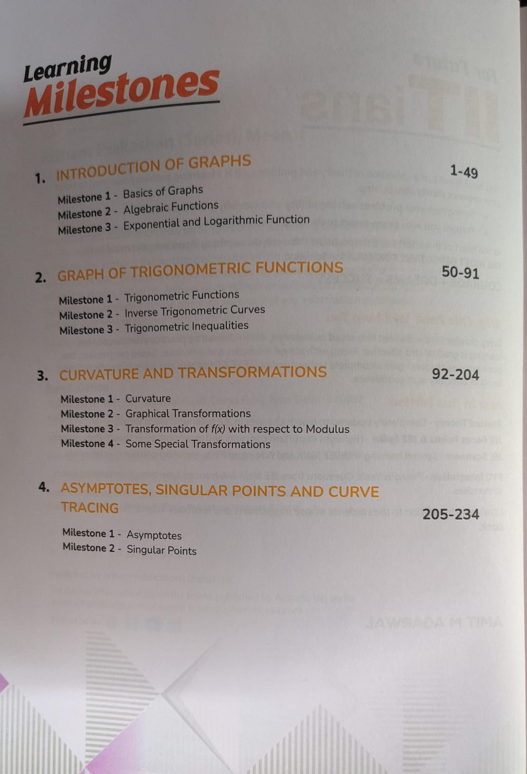 Arihant Play With Graphs JEE Main & Advanced 2026 By Amit M Agarwal (English Medium)