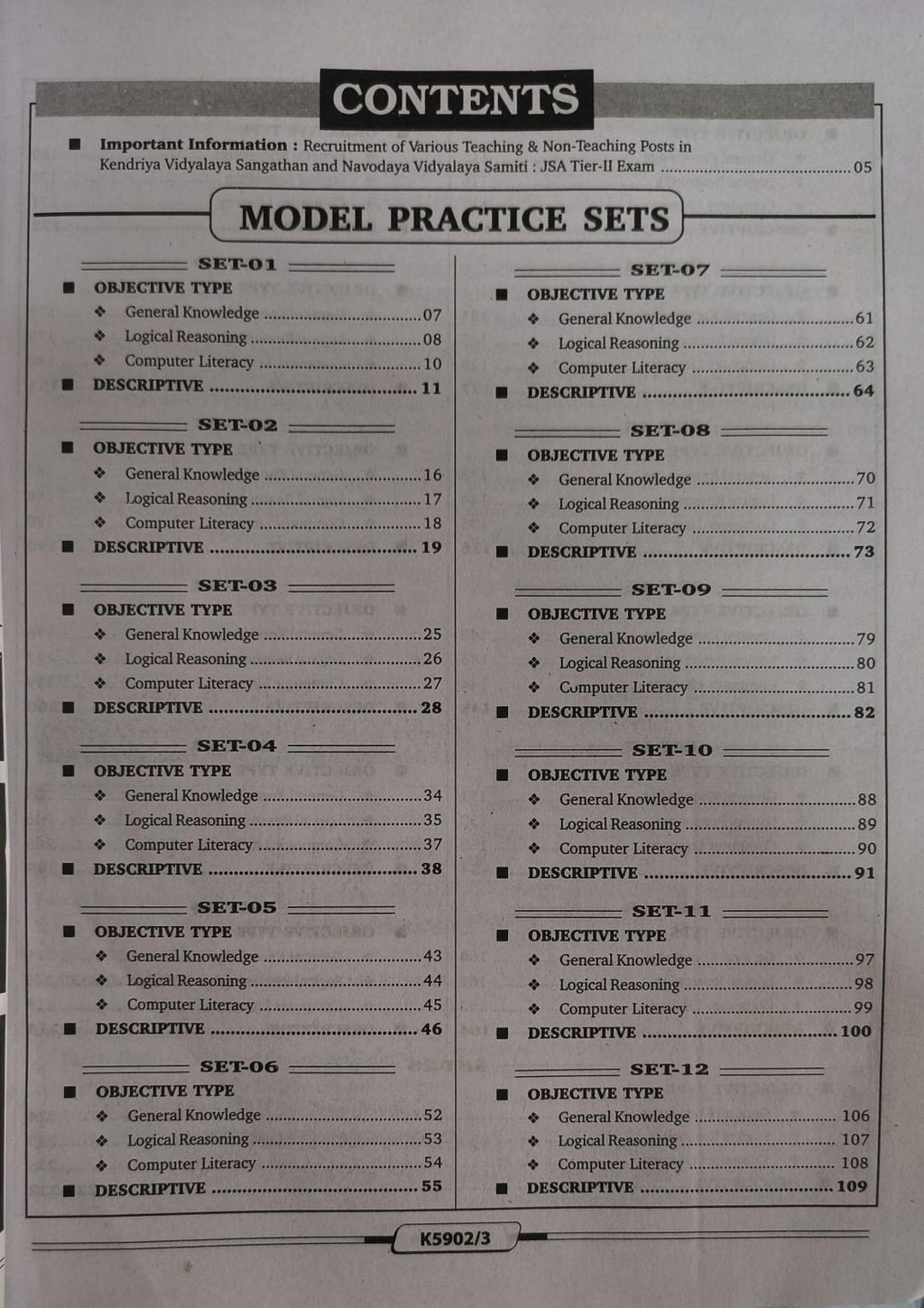 Kiran KVS & NVS Junior Secretariat Assistant (JSA) Tier-2 Exam Practice Workbook 2026 (English Medium)