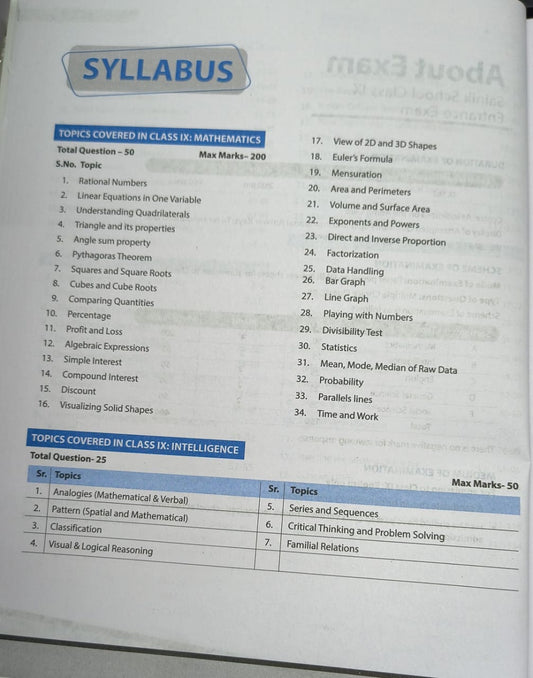 AISSEE Sainik School Class 9 Entrance Exam 2027 [English Medium]