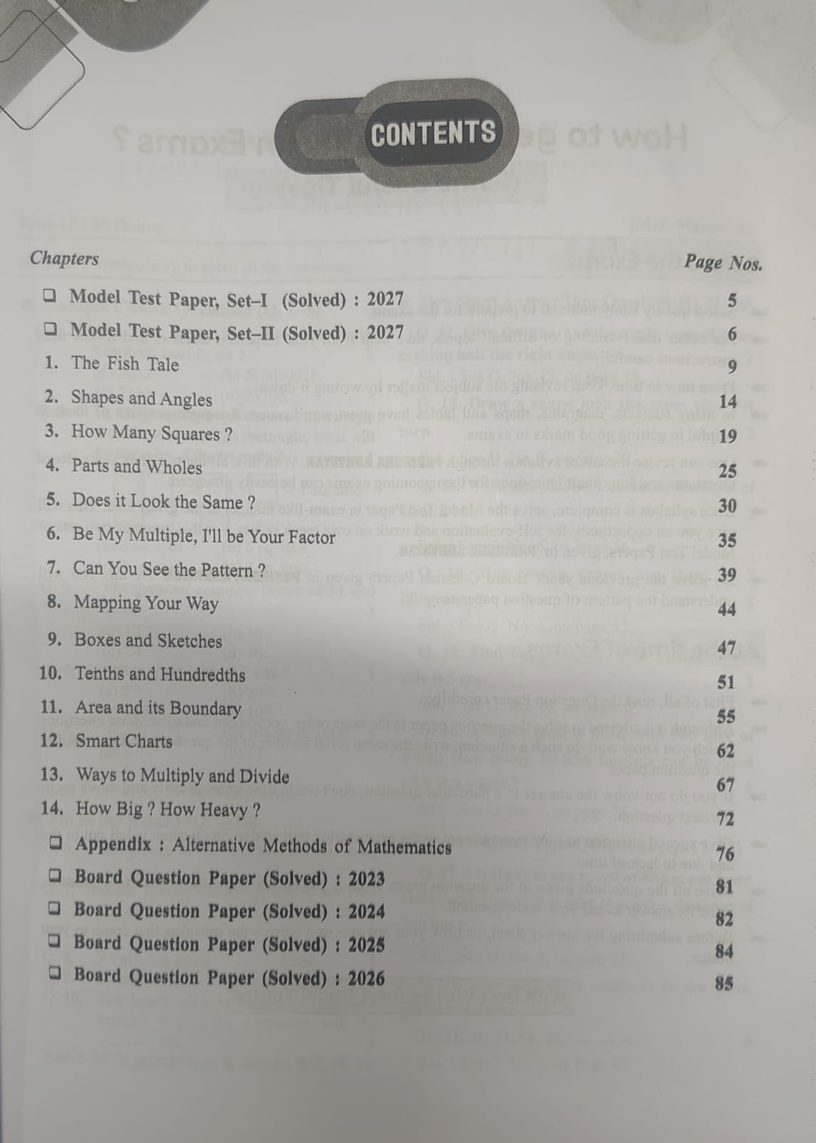Pariksha Adhyayan 2027 Mathematics for Class 5 (English Medium)