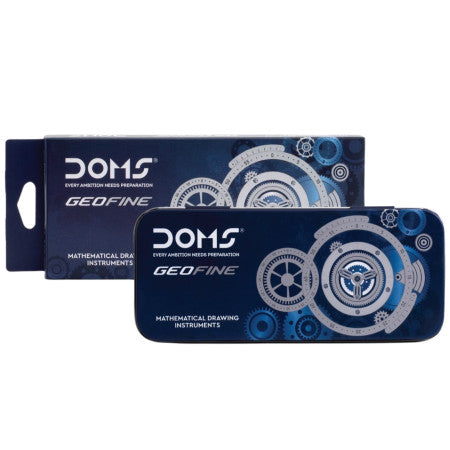 Doms Geofine Mathematical Drawing Instruments Box | Premium Geometry Box for Students