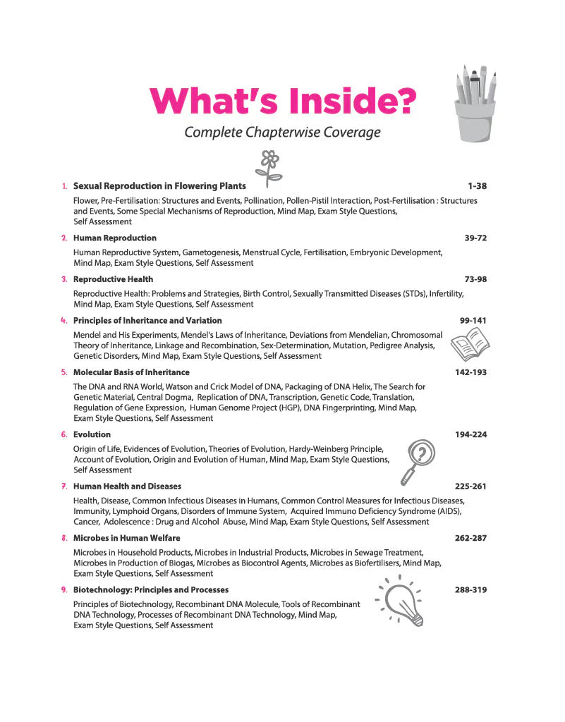 Arihant All in One Biology – CBSE Class 12th for Exam 2026-27 ( English Medium )