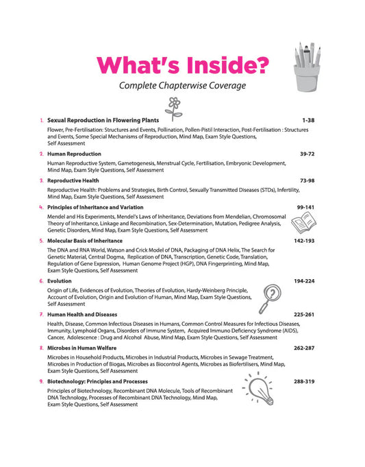 Arihant All in One Biology – CBSE Class 12th for Exam 2026-27 ( English Medium )