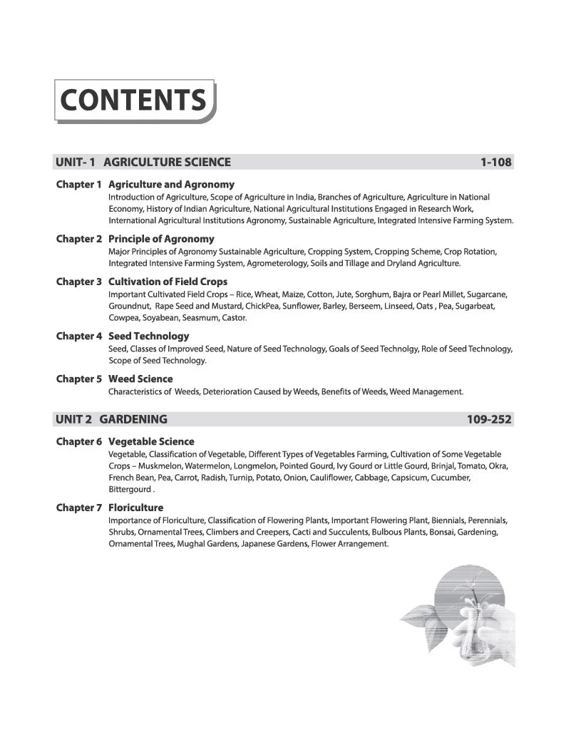 Arihant Agriculture Science Complete Resource for Agriculture Competitive Exams (English Medium)
