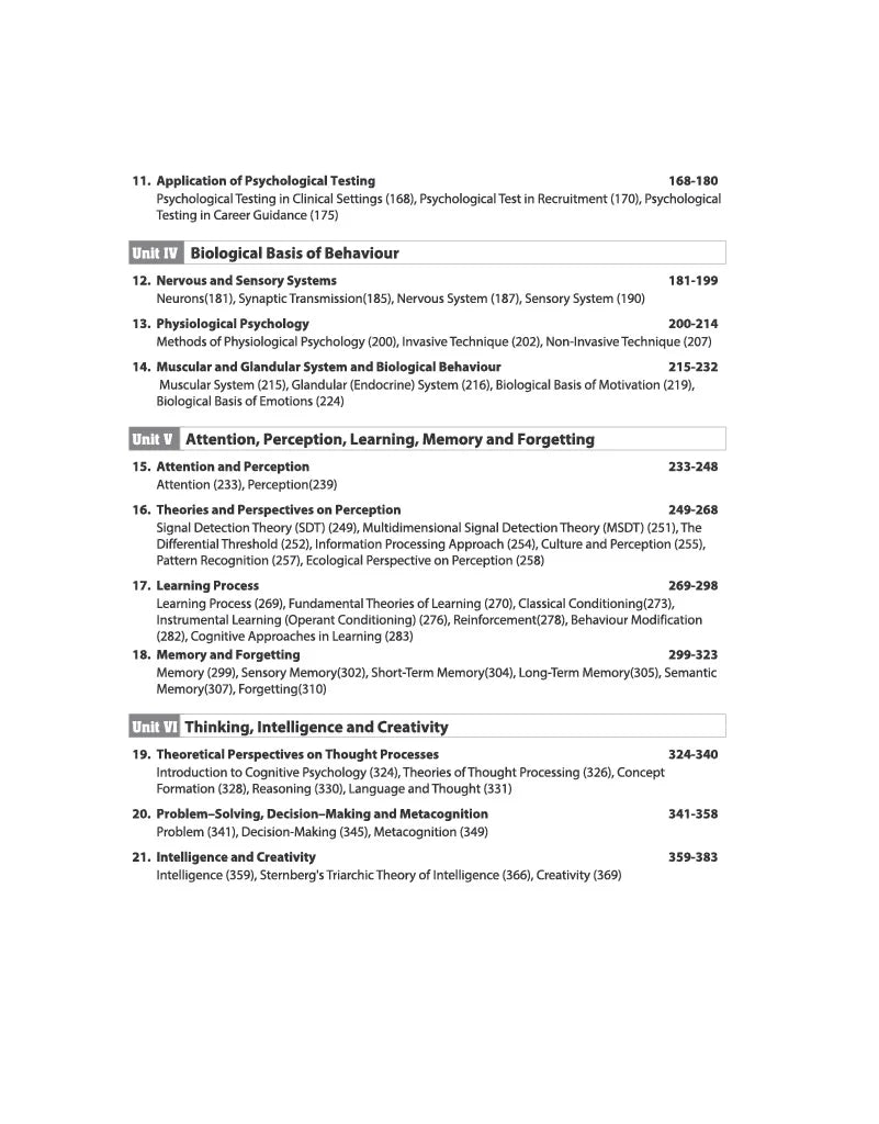 Arihant NTA UGC NET Psychology Paper 2 (English Medium)